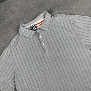 Men's Nat Nast Polo Luxury Original‎ Grey Heather Stretch Fabric Polo XL